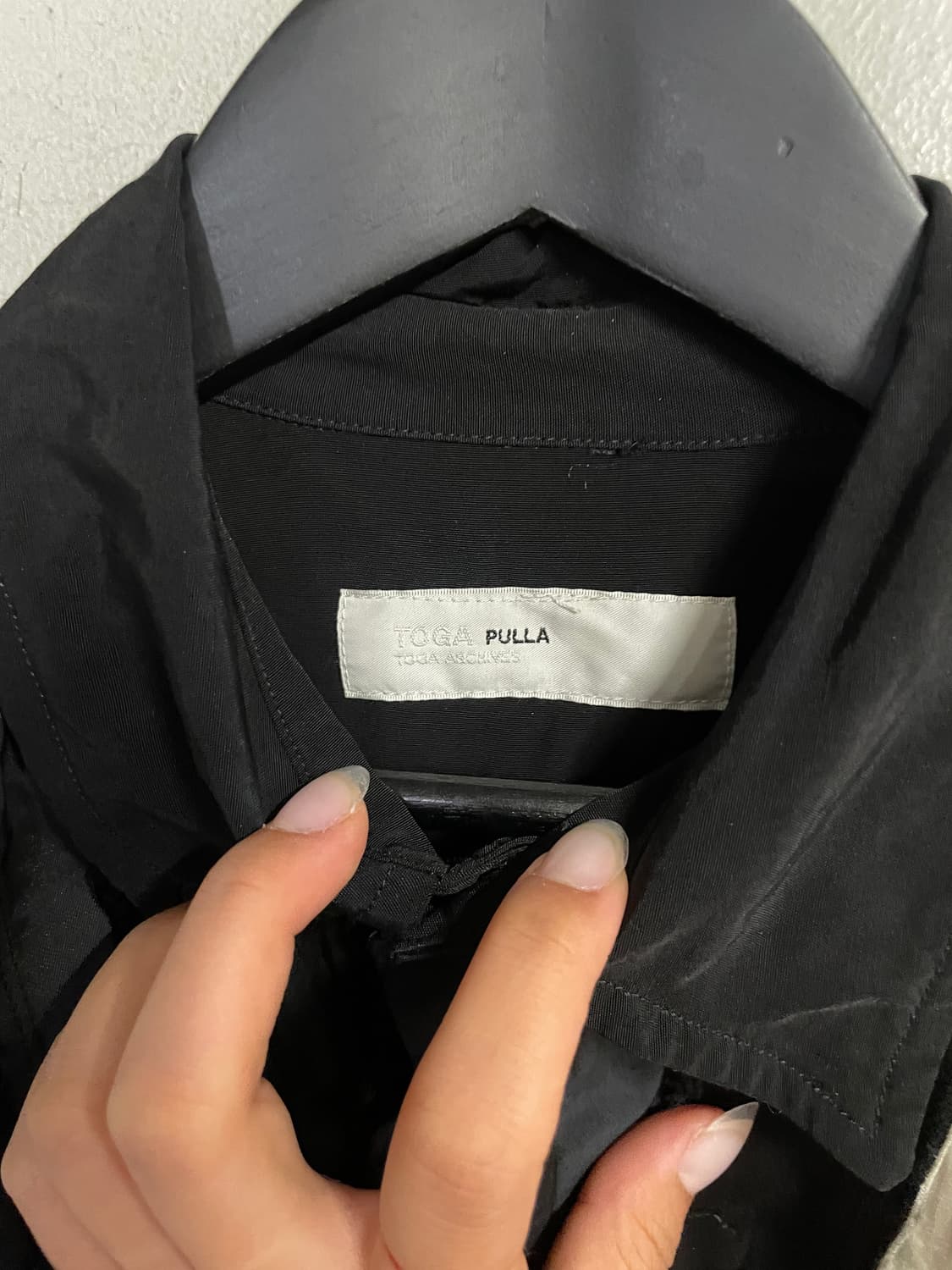 TOGA PULLA rough cutting line shirt 상품이미지8