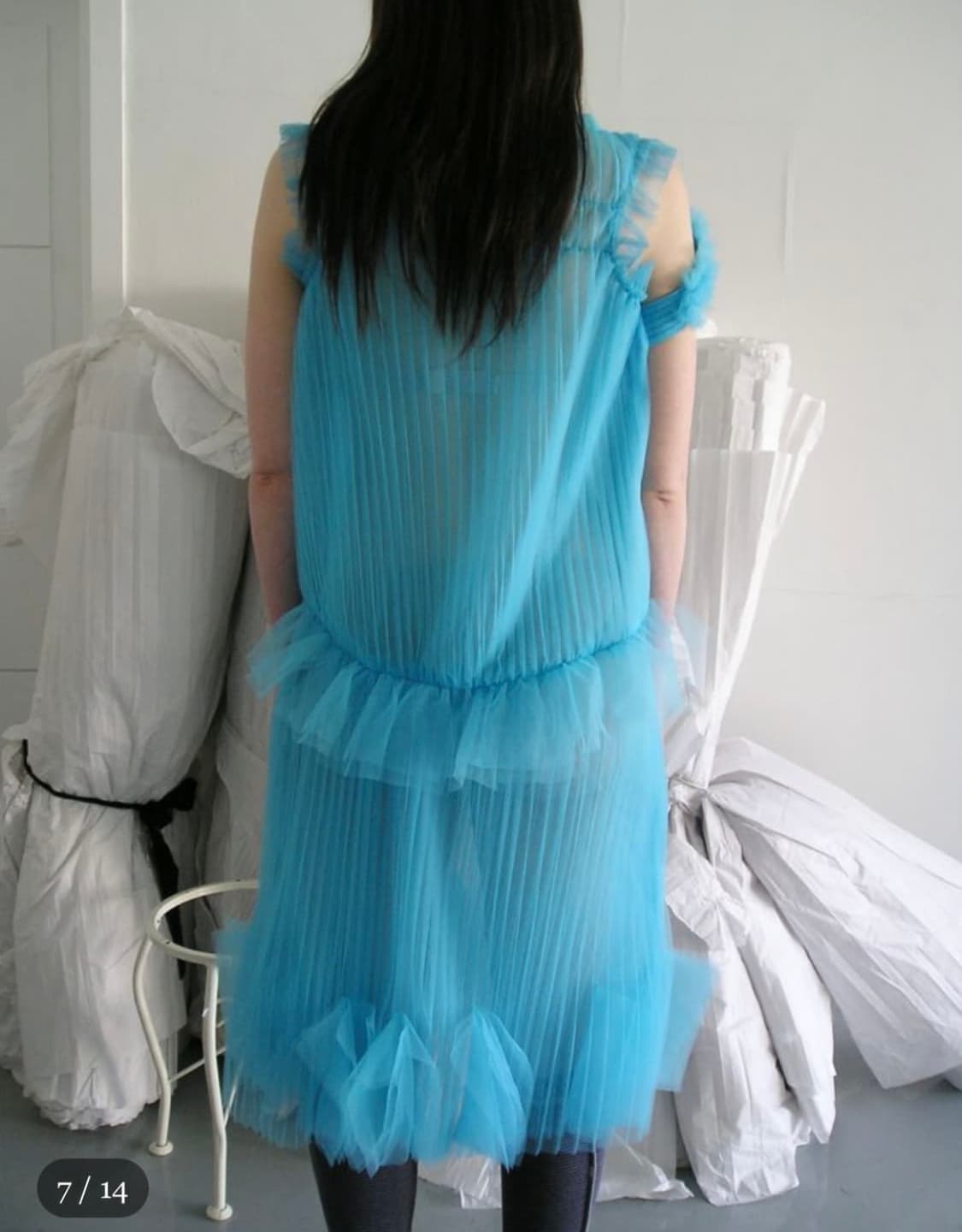 에옹쓰 24 샤샤드레스 아쿠아블루 상품이미지3