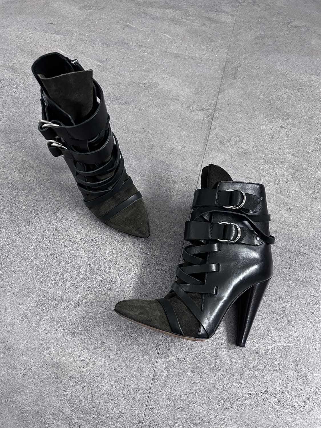 14FW Isabel Marant Strap Lace up Boots 상품이미지5