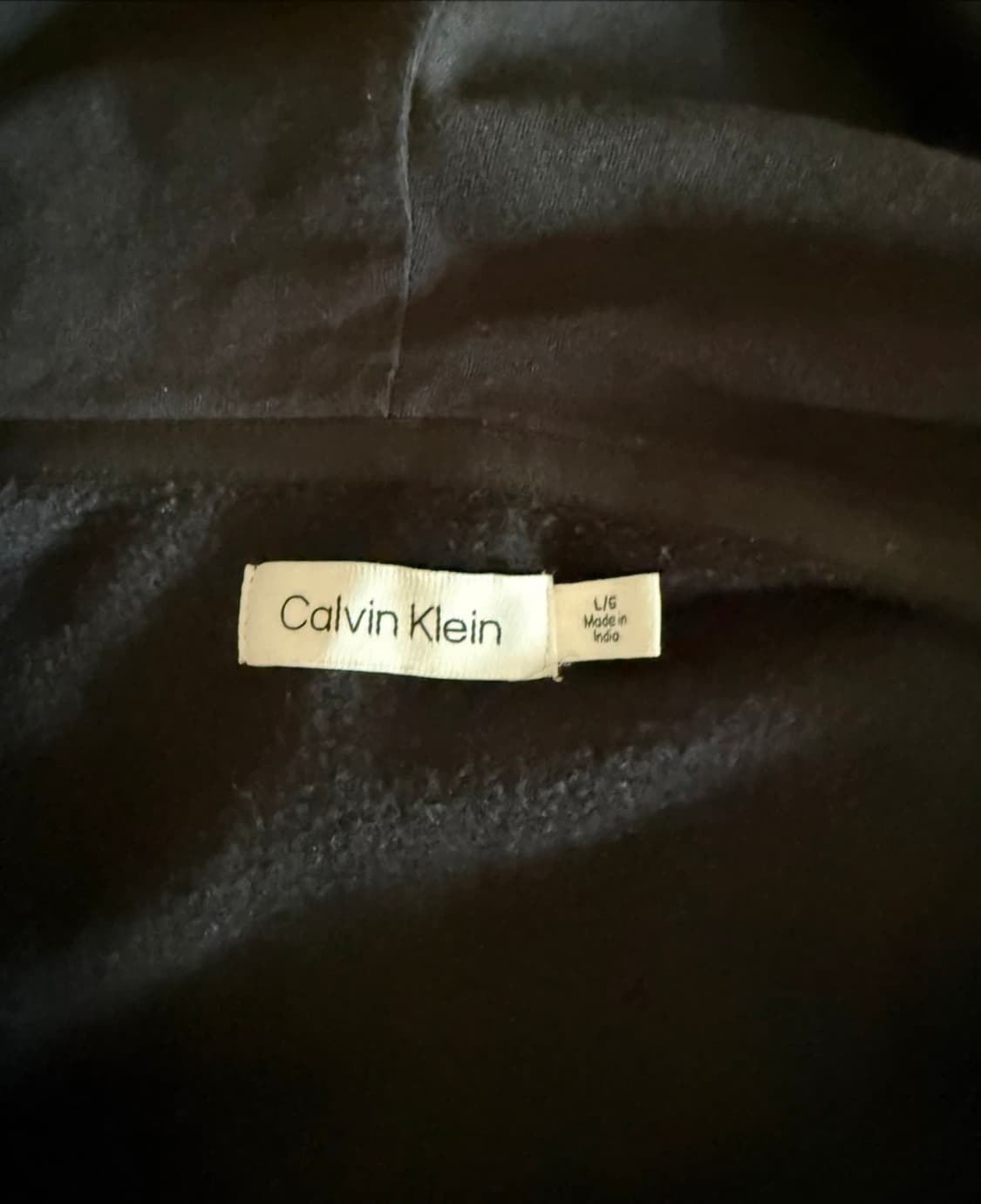 ck 캘빈클라인 기모 후드집업 L 상품이미지2