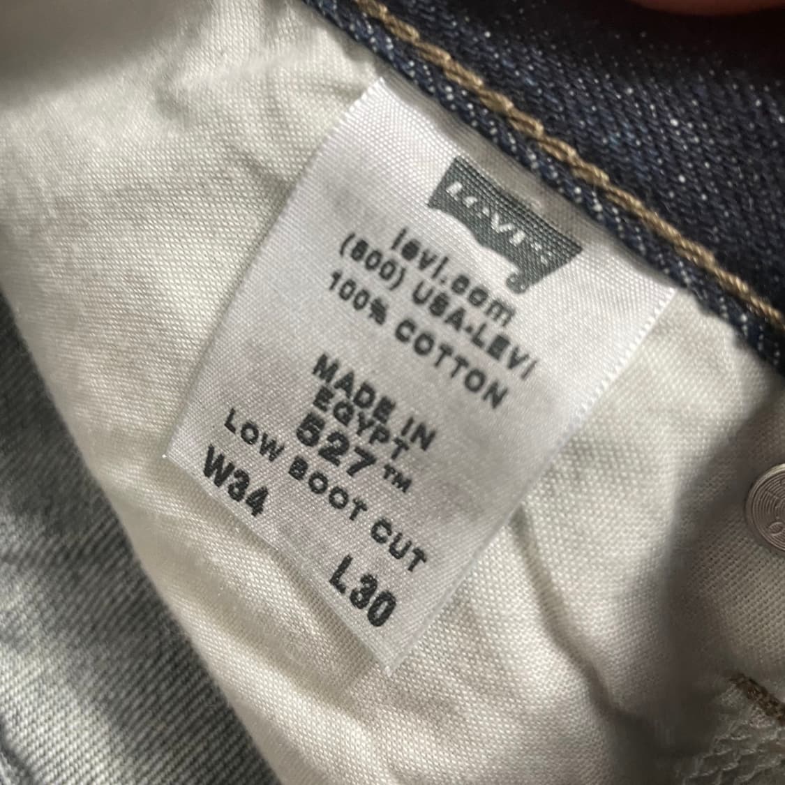[30] 리바이스 527 데님팬츠 (새상품급) 상품이미지8