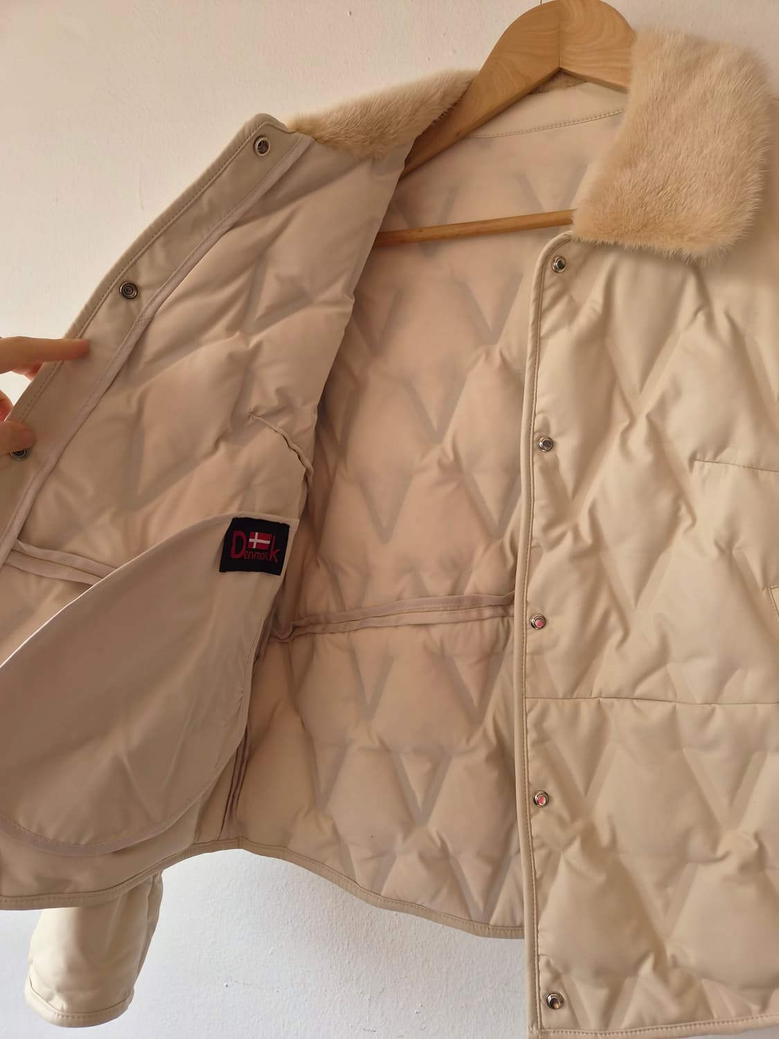 보니스팍스 Bonispax 여성 인조가죽구스밍크퍼자켓 5사이즈 상품이미지5