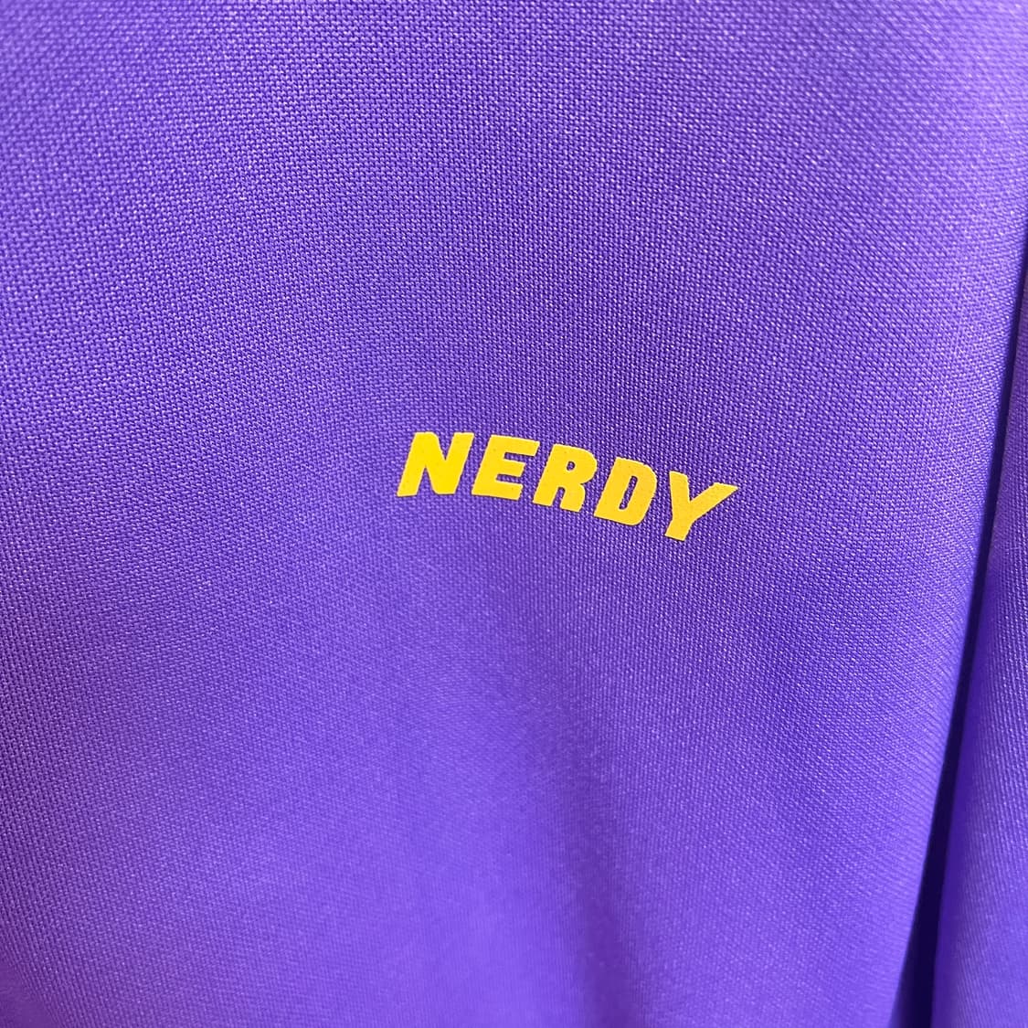 (L) 널디(NERDY) 트랙탑 져지 퍼플 재킷 상품이미지3