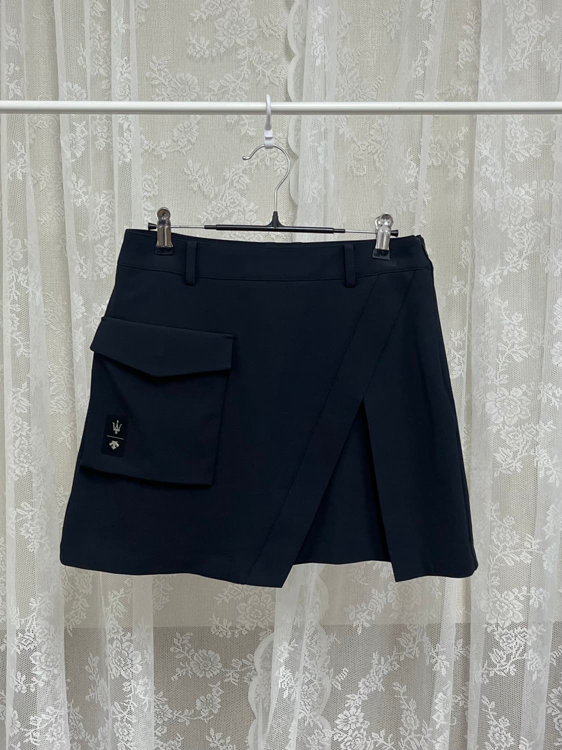 M) 데상트 골프 스커트 네이비 상품이미지1