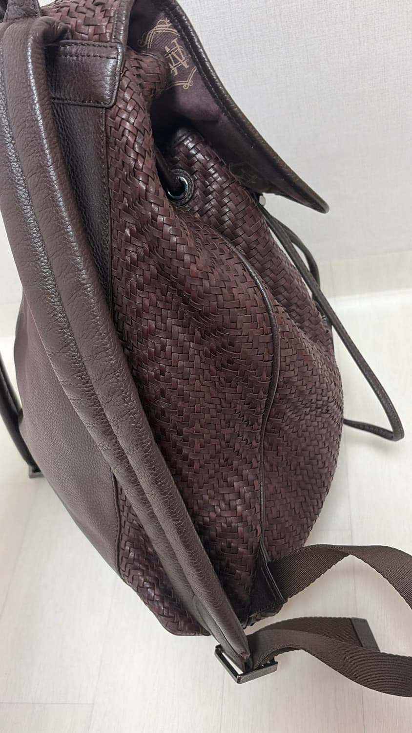 마시모두띠 브라운 백팩 정품  상품이미지4