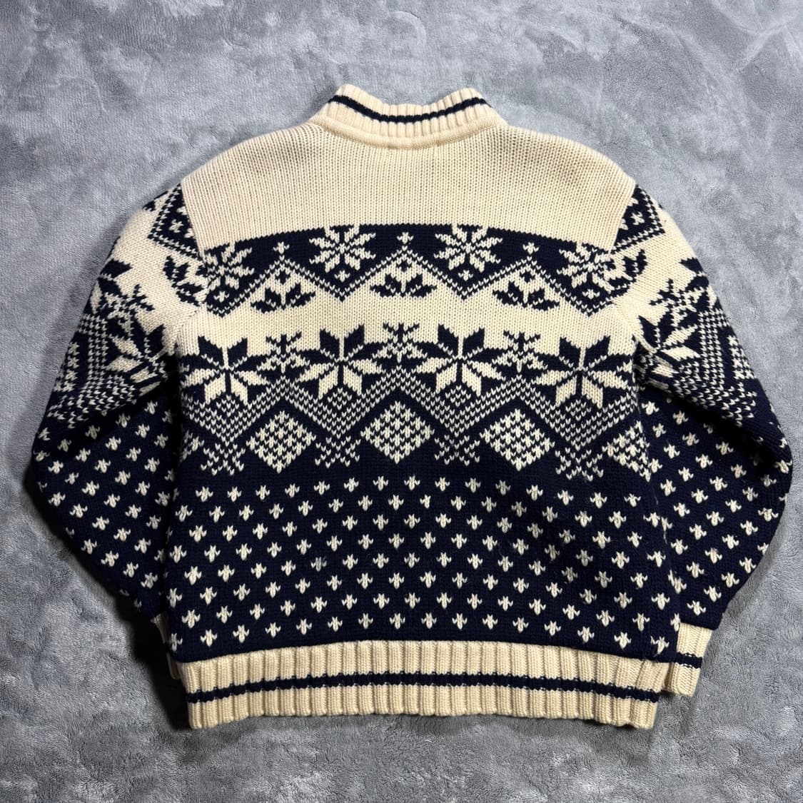 빈폴 빈티지 니트집업 상품이미지3