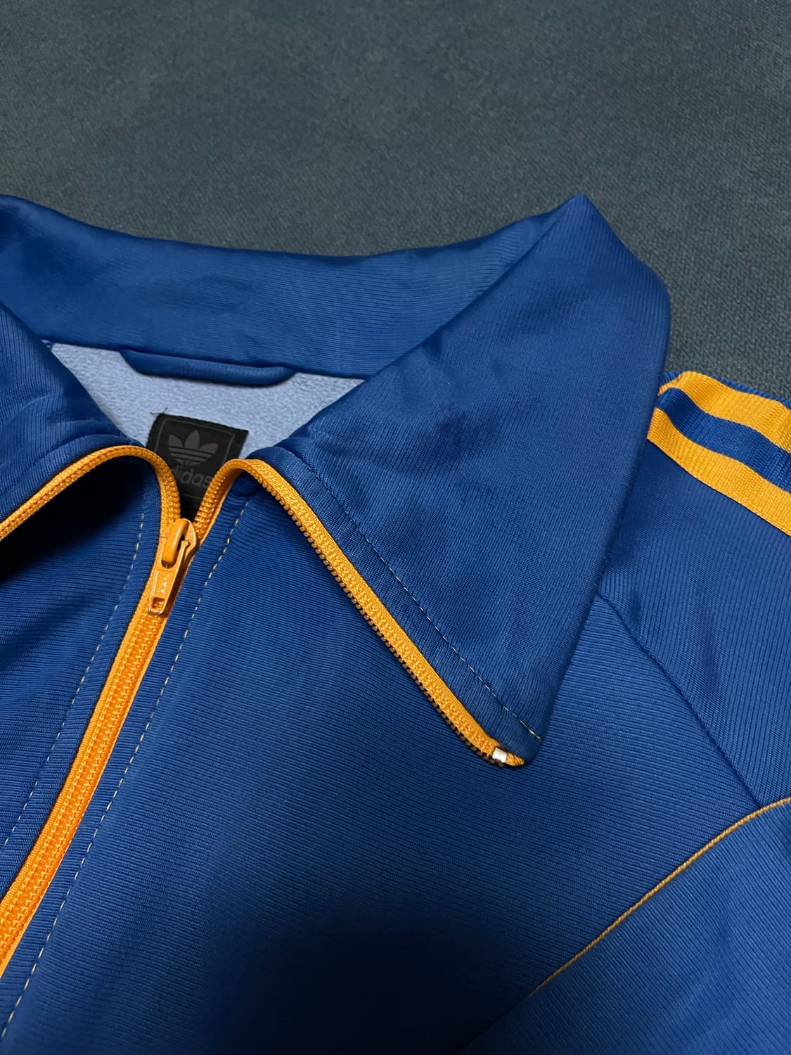 아디다스 구파 져지 트랙탑 블루옐로우 상품이미지6