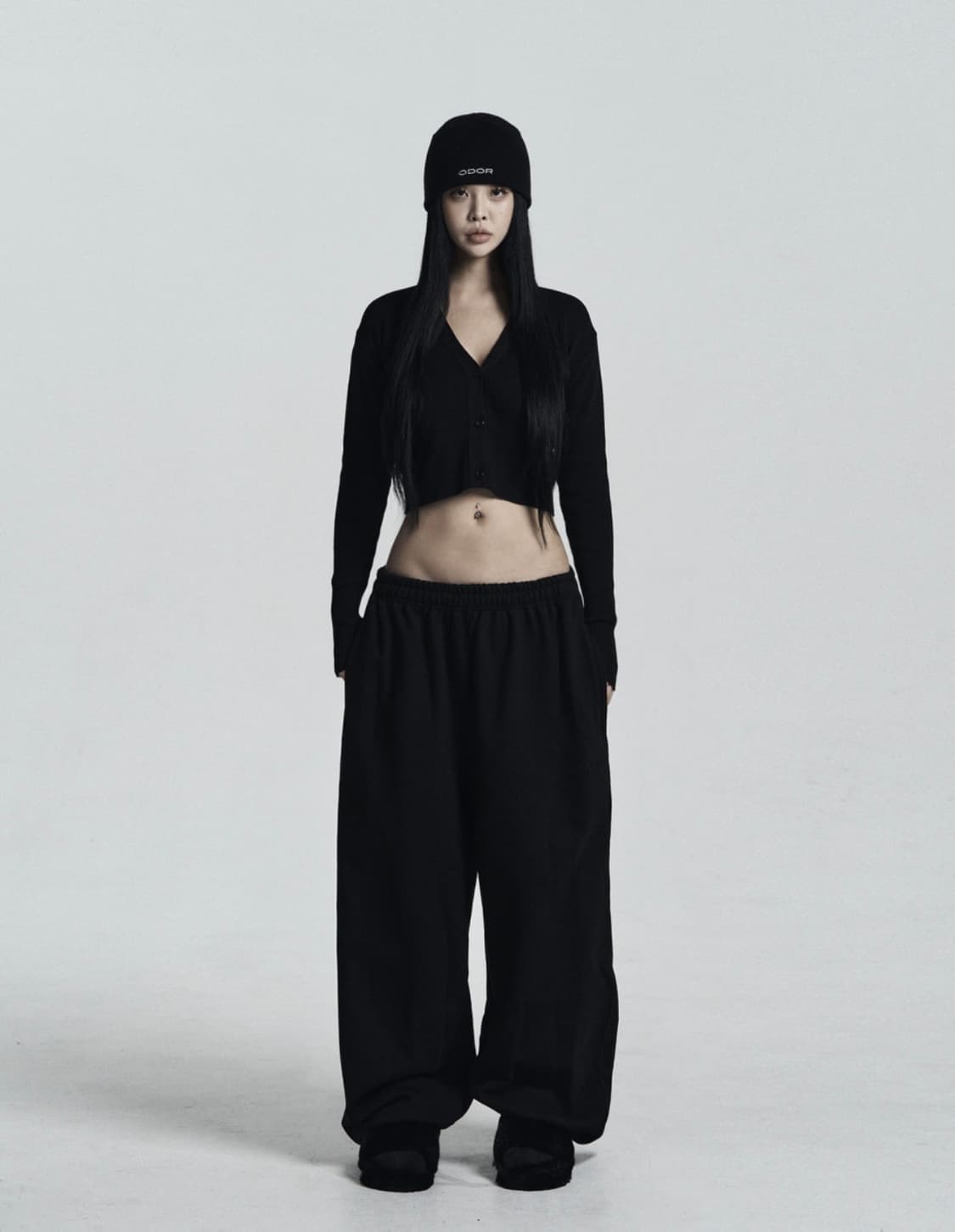 odor 오도어 Molly wide jogger (black) 상품이미지1