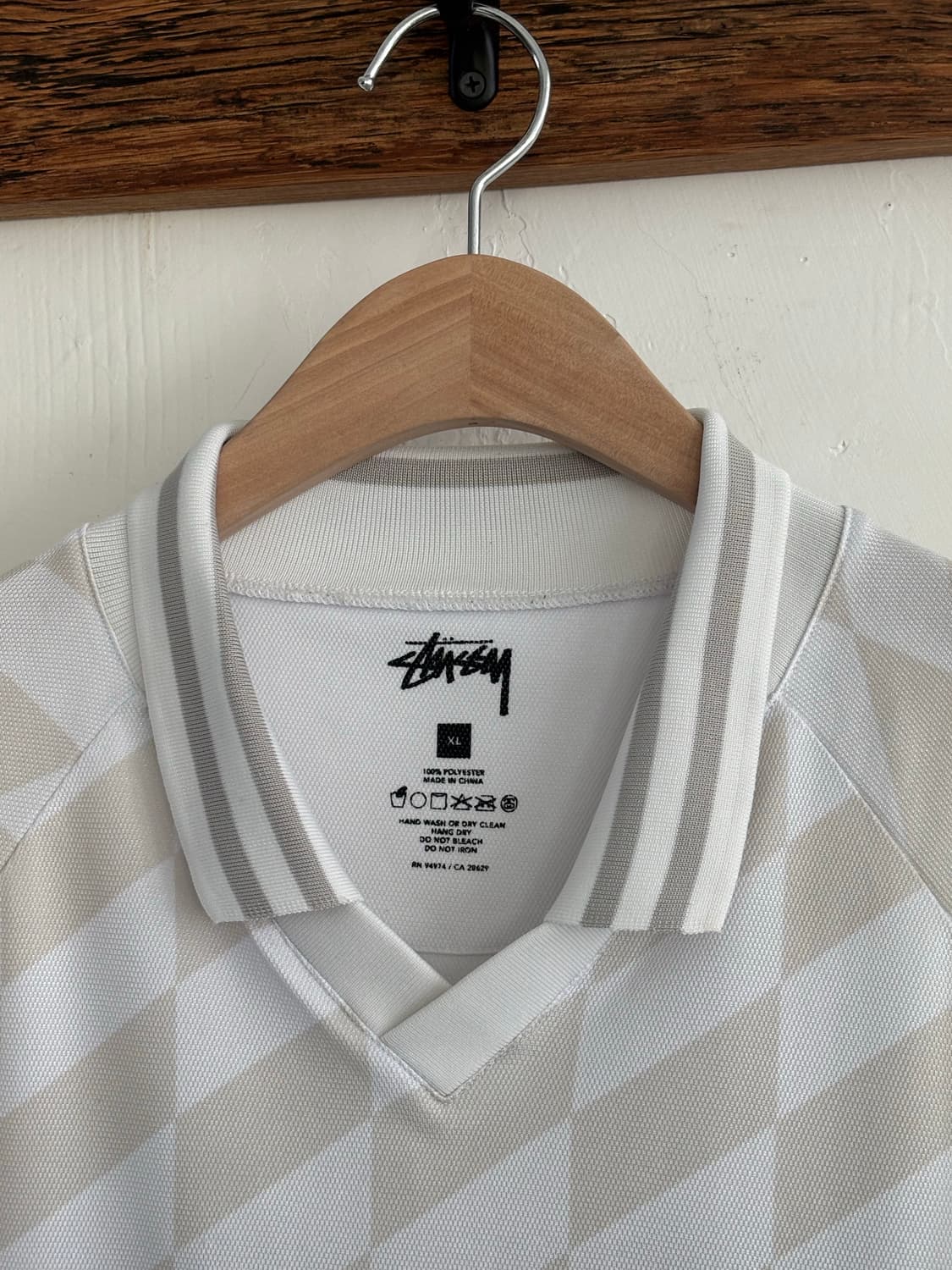 Stussy 스투시 화이트 풋볼 져지 상품이미지6