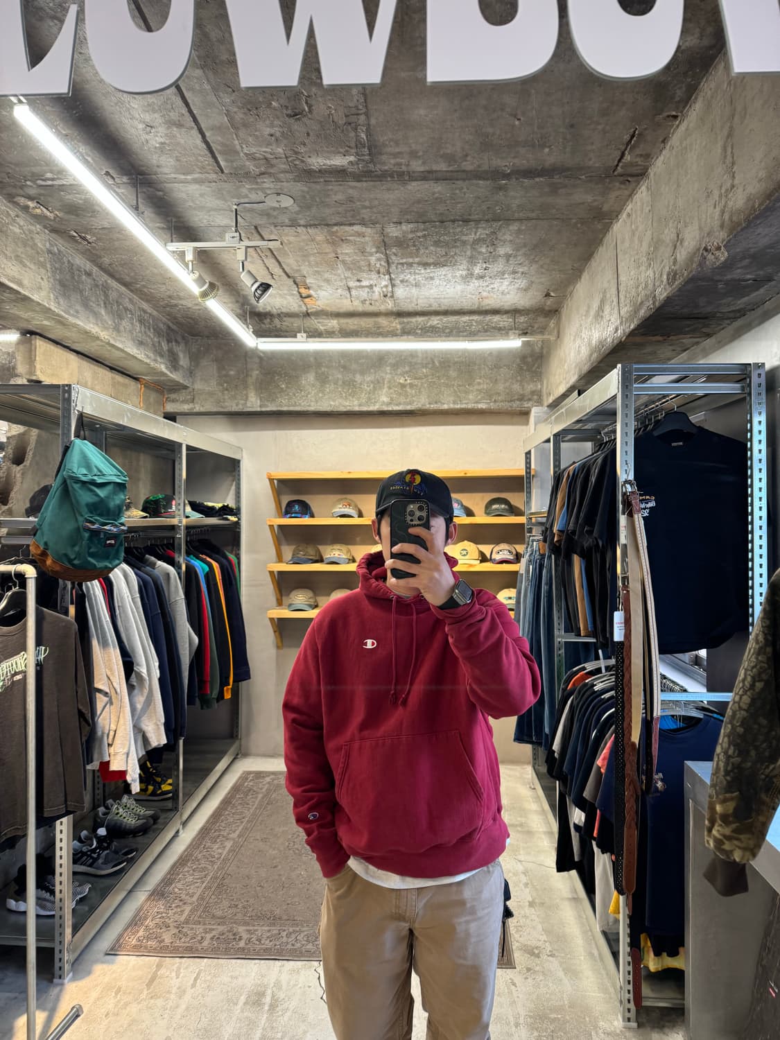 00s 챔피온 리버스위브 헤비코튼 후드티 상품이미지3