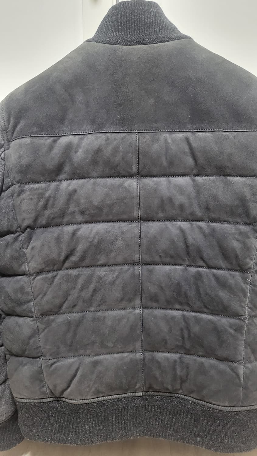 맨온더분 남성 스웨이드 패딩(구스다운)자켓 상품이미지5