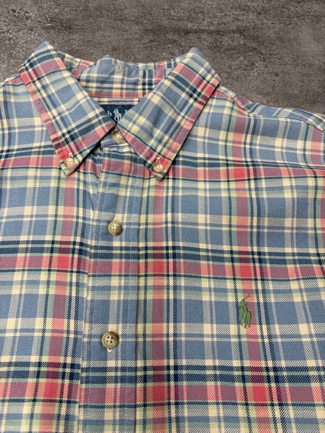 폴로 랄프로렌 플란넬 체크 셔츠 상품이미지5