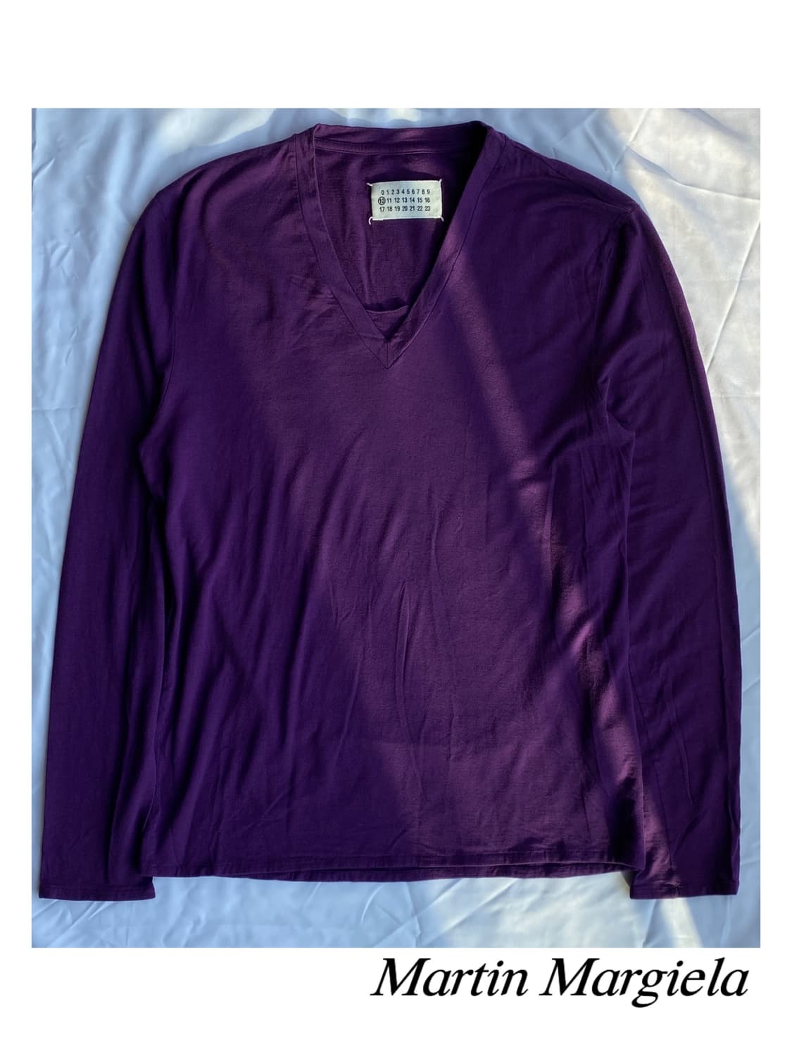 마틴 마르지엘라 08fw 백스티치 실켓 울 니트 롱슬리브 아카이브 상품이미지2