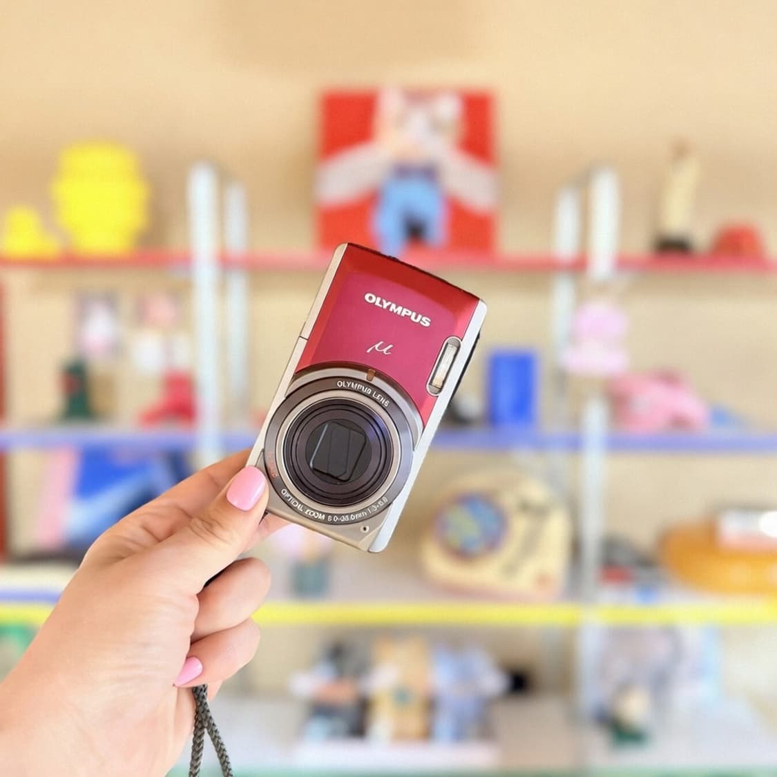 ✨예약중 eun0521님 민트급 풀박스올림푸스 뮤 7020 루비레드♥️ 상품이미지9