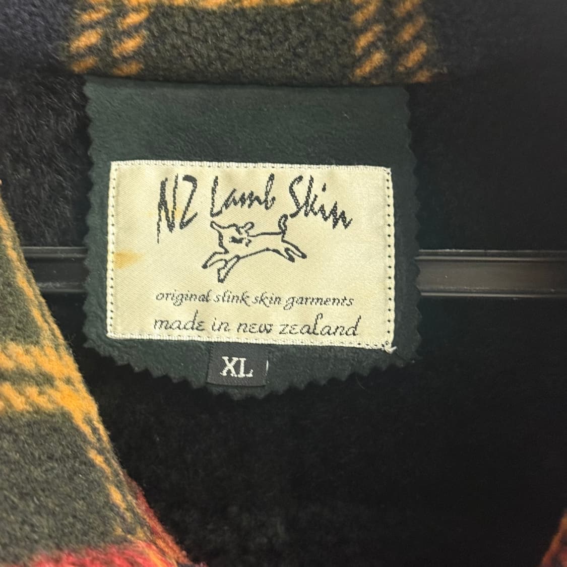 뉴질랜드 N2 램스킨 플리스 플란넬 자켓 XL 상품이미지2