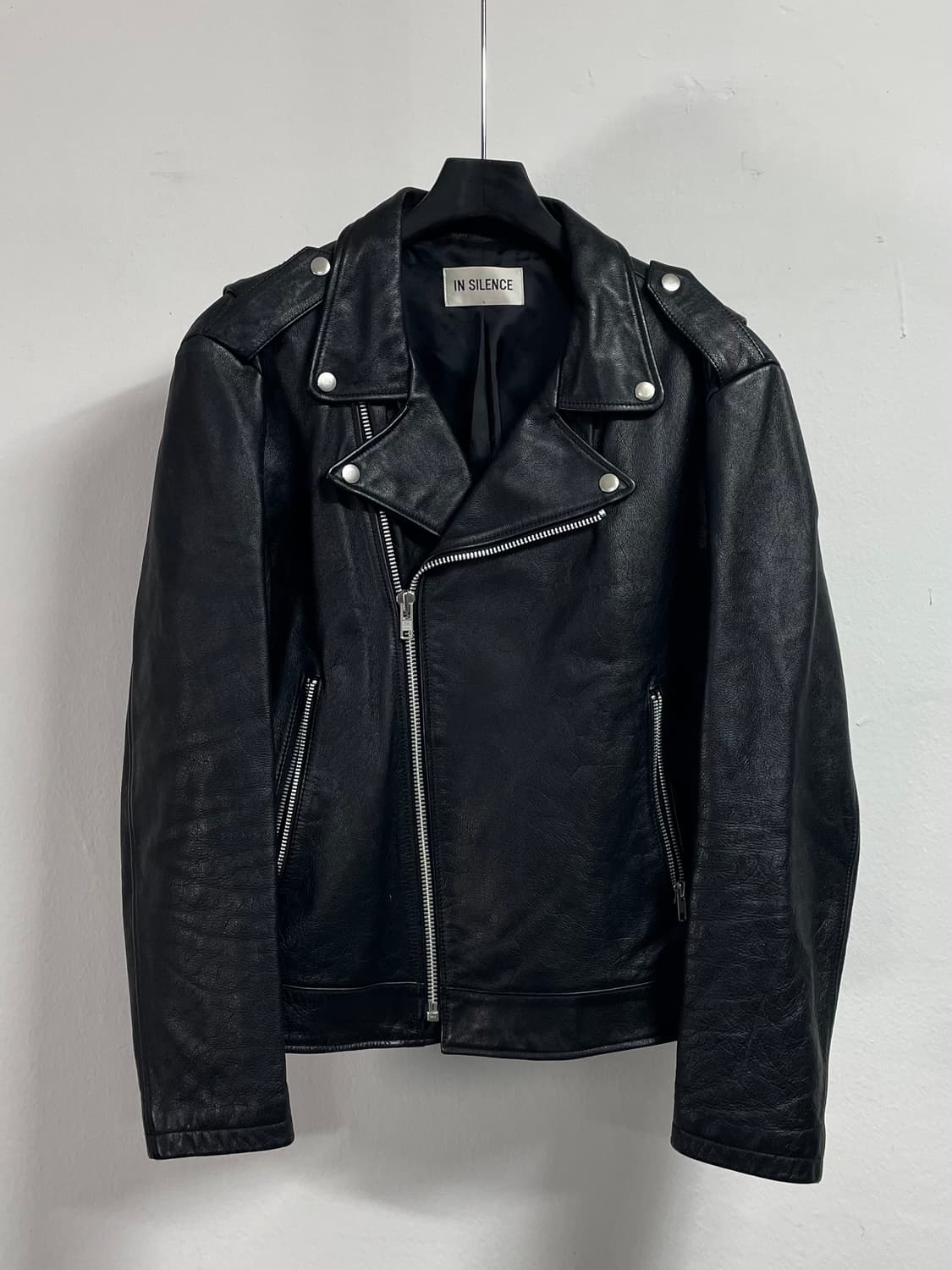 인사일런스 리얼레더 라이더 가죽자켓 (on.362) 상품이미지1