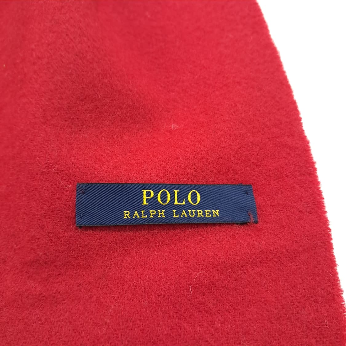 MX252 폴로 랄프로렌 레드 램스울 목도리 머플러 상품이미지6