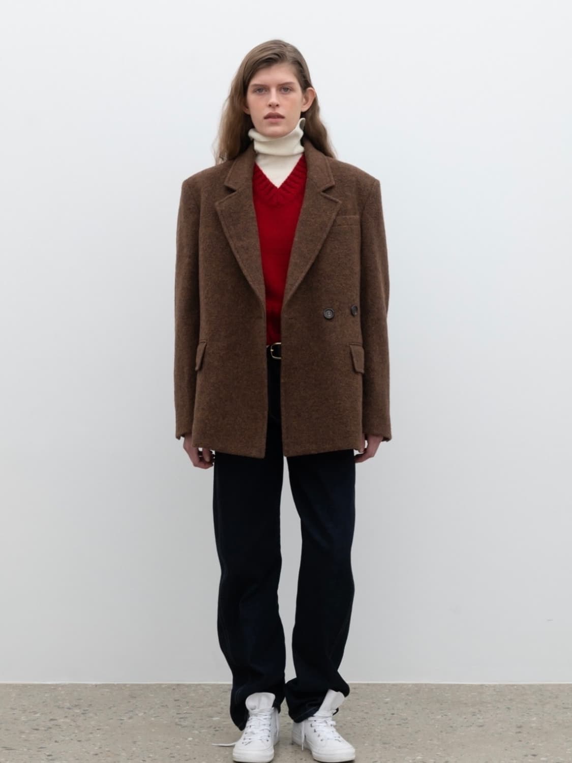 Rrace 울더블 자켓(브라운) 상품이미지2