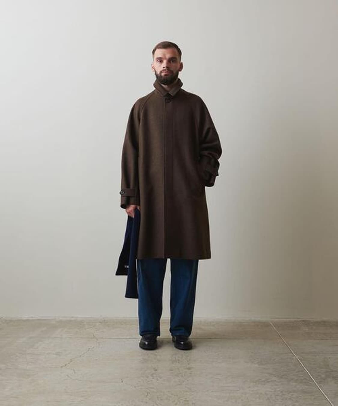 스티븐 알란 멜튼 울 발마칸 코트 L 상품이미지7