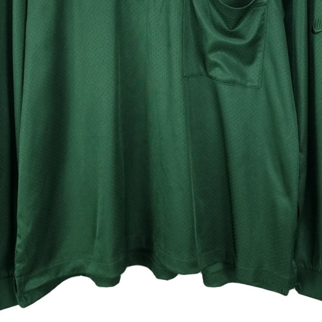 [나이키] 테크팩 시리즈 오버핏 지퍼 긴팔 카라티 그린 M19152 상품이미지5