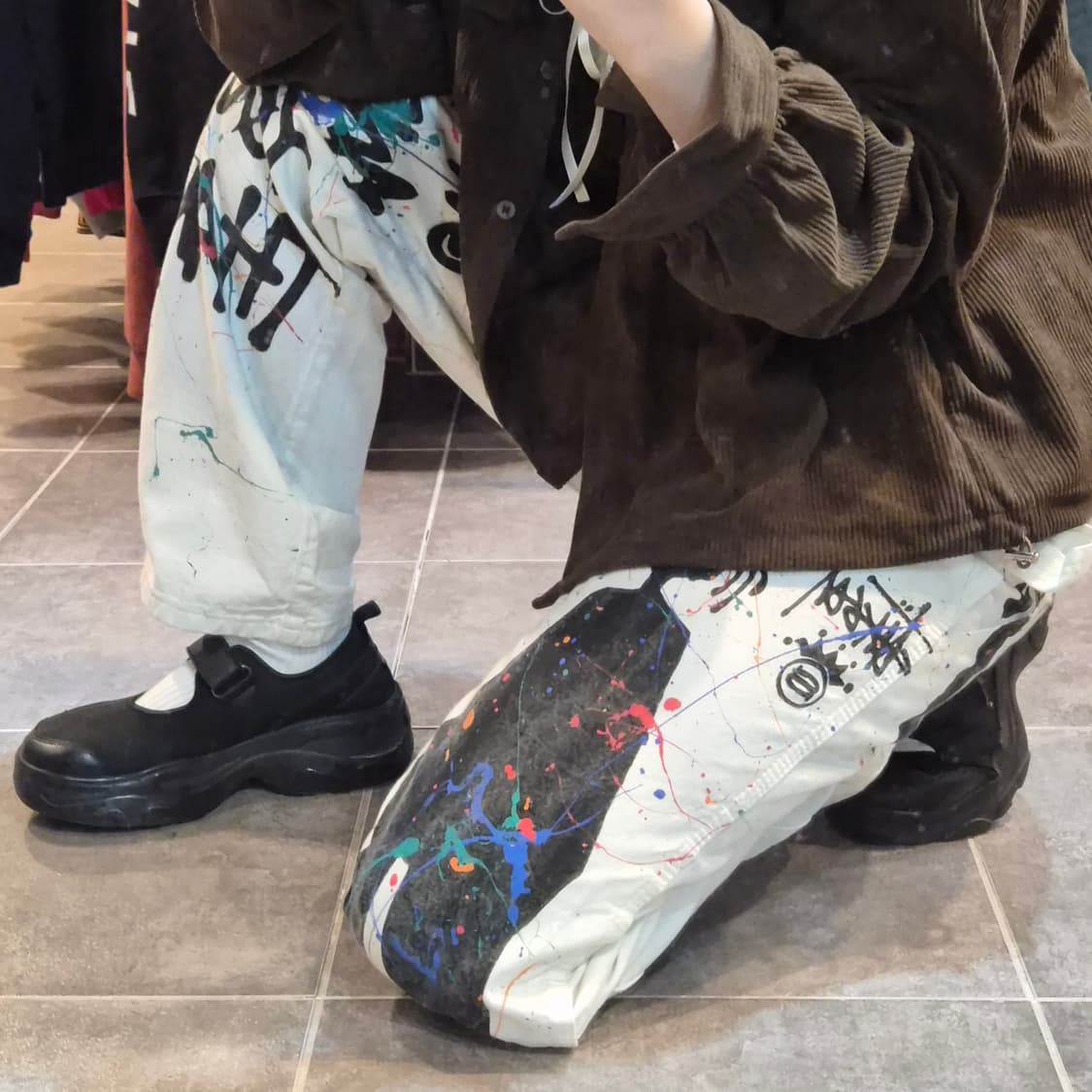 [NO.9] 디키즈 커스텀 화이트 팬츠 상품이미지3