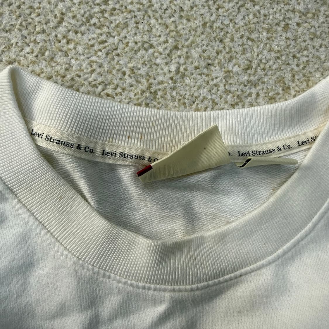 XL 리바이스 날개로고 긴팔티 0123T1 상품이미지3