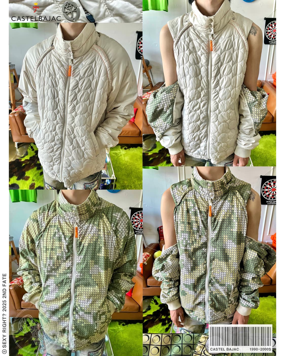 90-00s Jean Charles Castel Bajac 4Way JK 상품이미지1