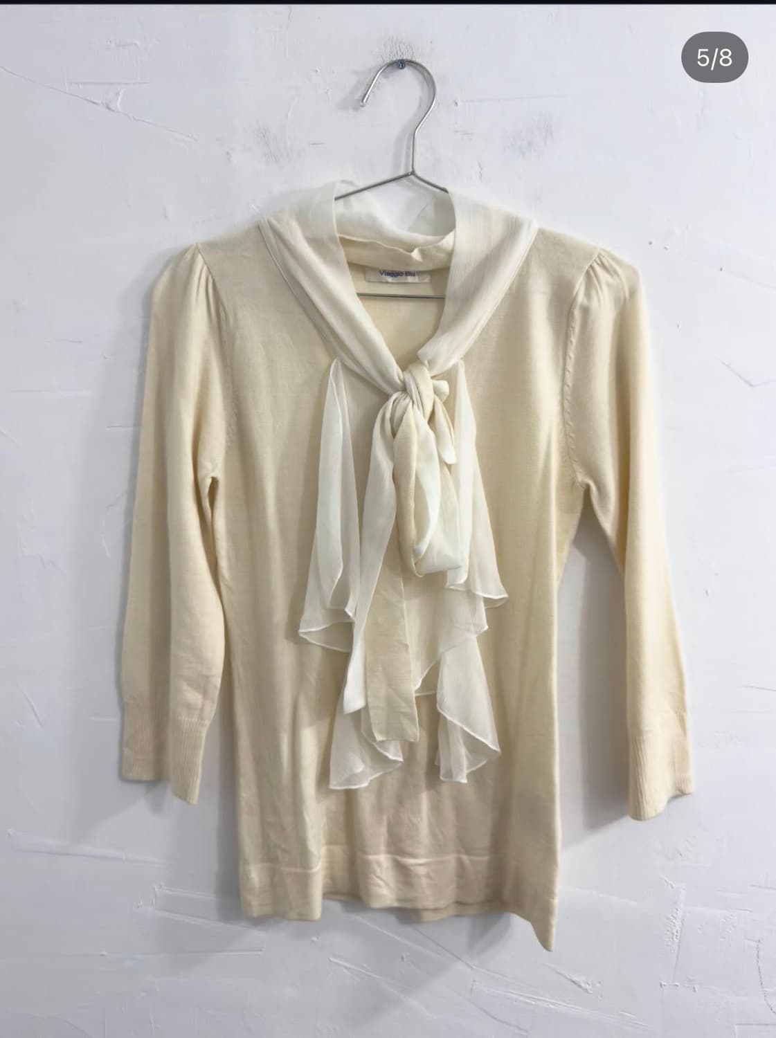 viaggio blu frill top 상품이미지1