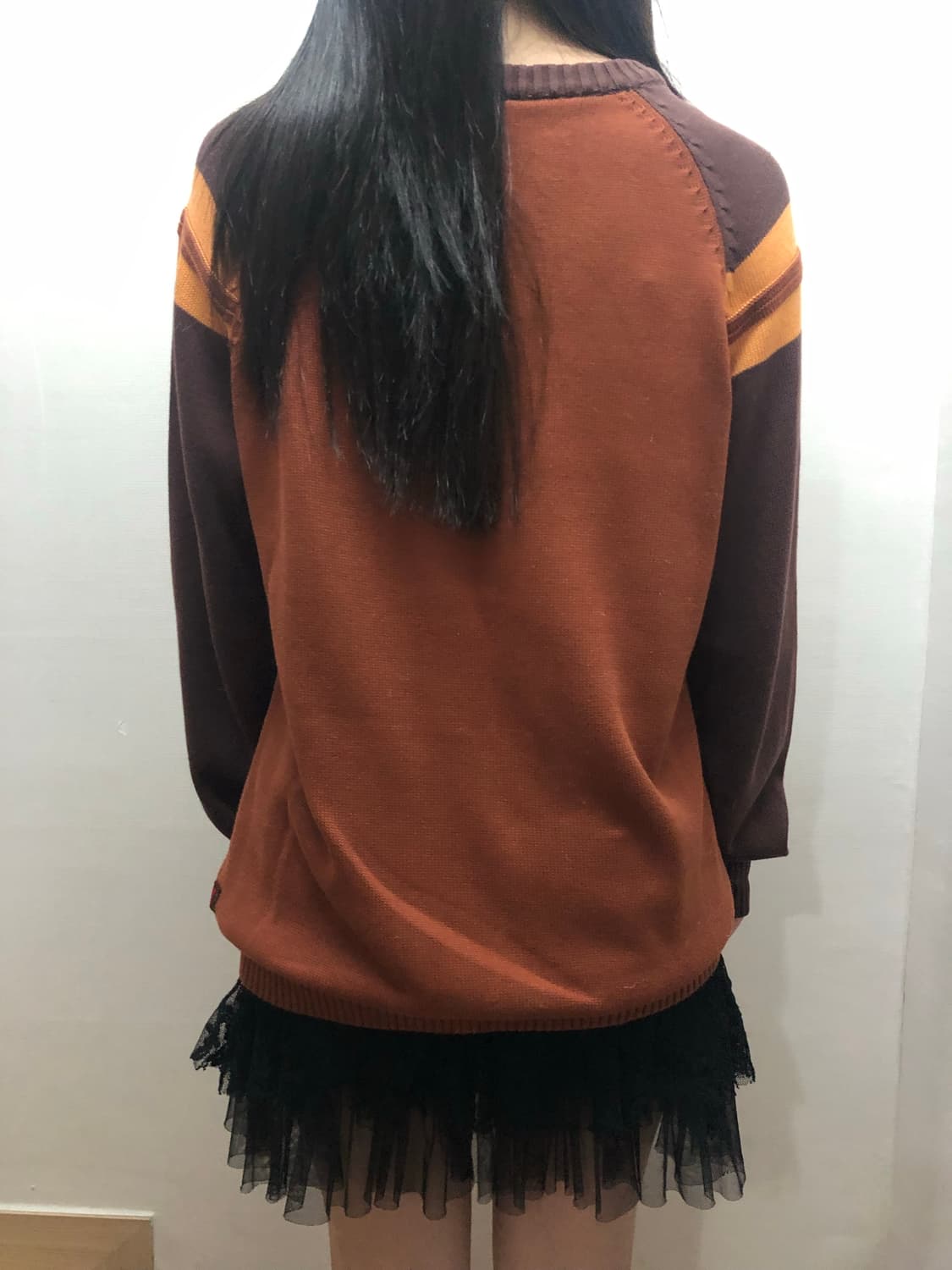 빈티지 와투케 브라운 니트 상품이미지8