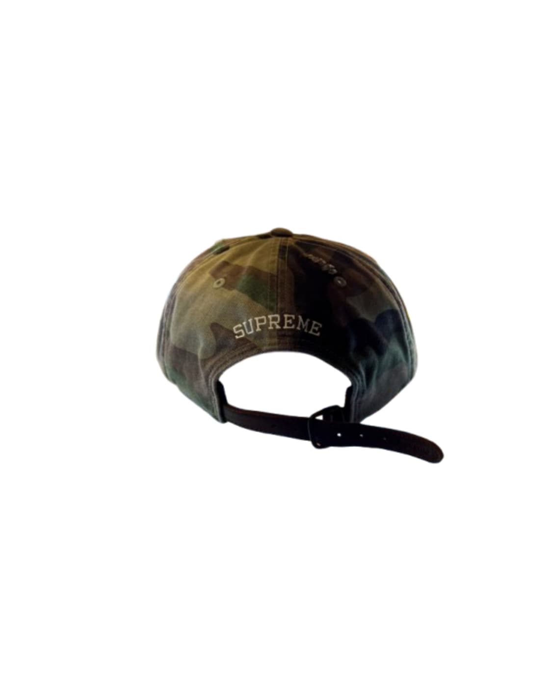 슈프림 디스트레스드 스크립트 6-패널 우드랜드 카모 캡 상품이미지2