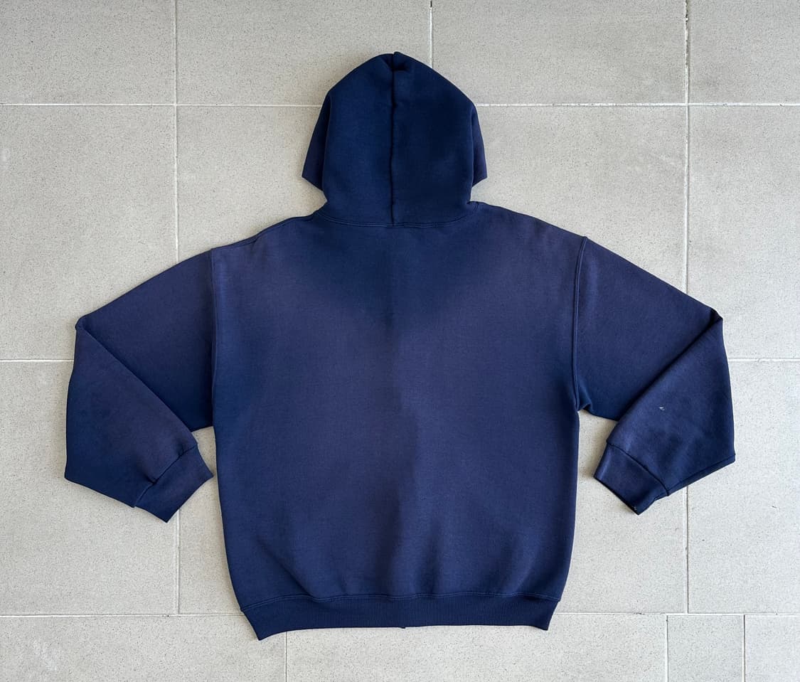 00s 빈티지 러셀 후드집업 네이비 M 상품이미지2