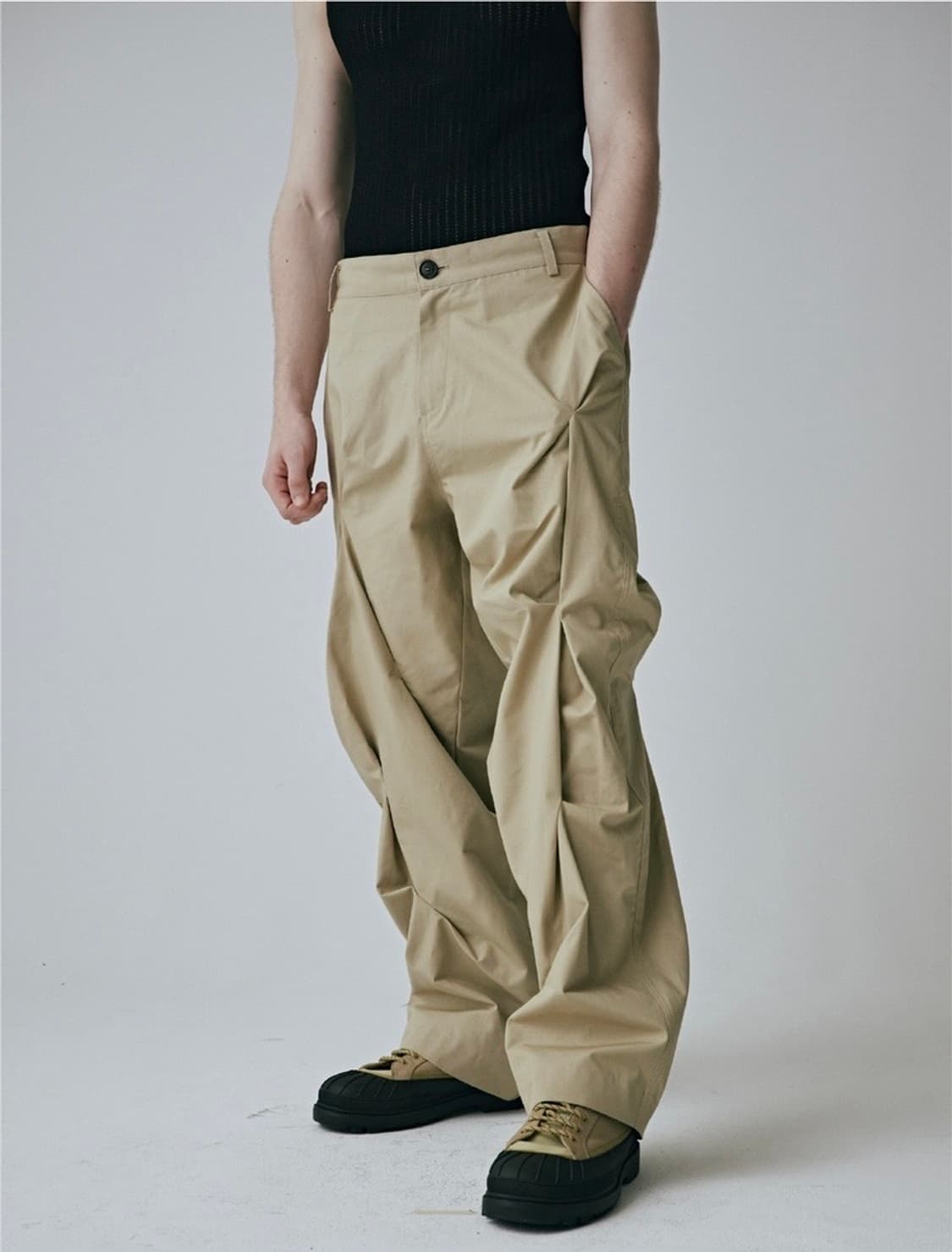 Nip checkmate pants_beige 상품이미지3