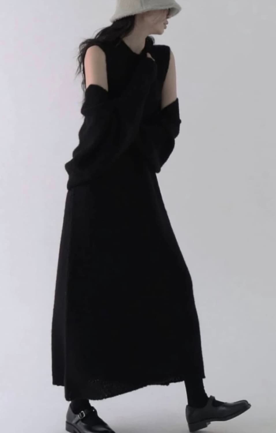 희귀템) 트리밍버드 니트 원피스 셋업 상품이미지2