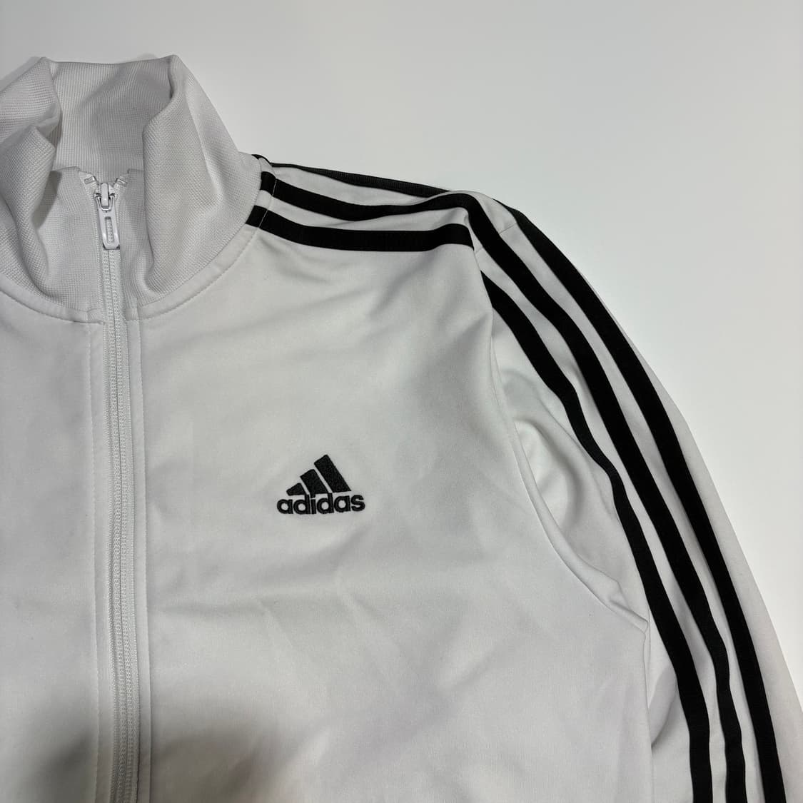 아디다스 화이트 트랙 집업 자켓 상품이미지3