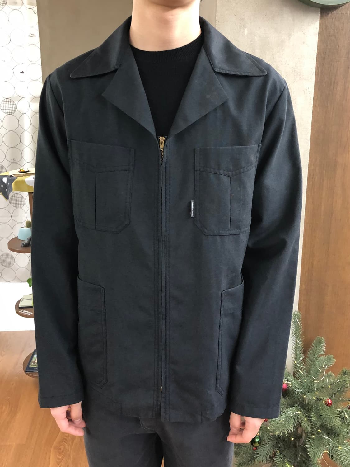 Cabane de  zucca 밀리터리 디테일 자켓 M 상품이미지1