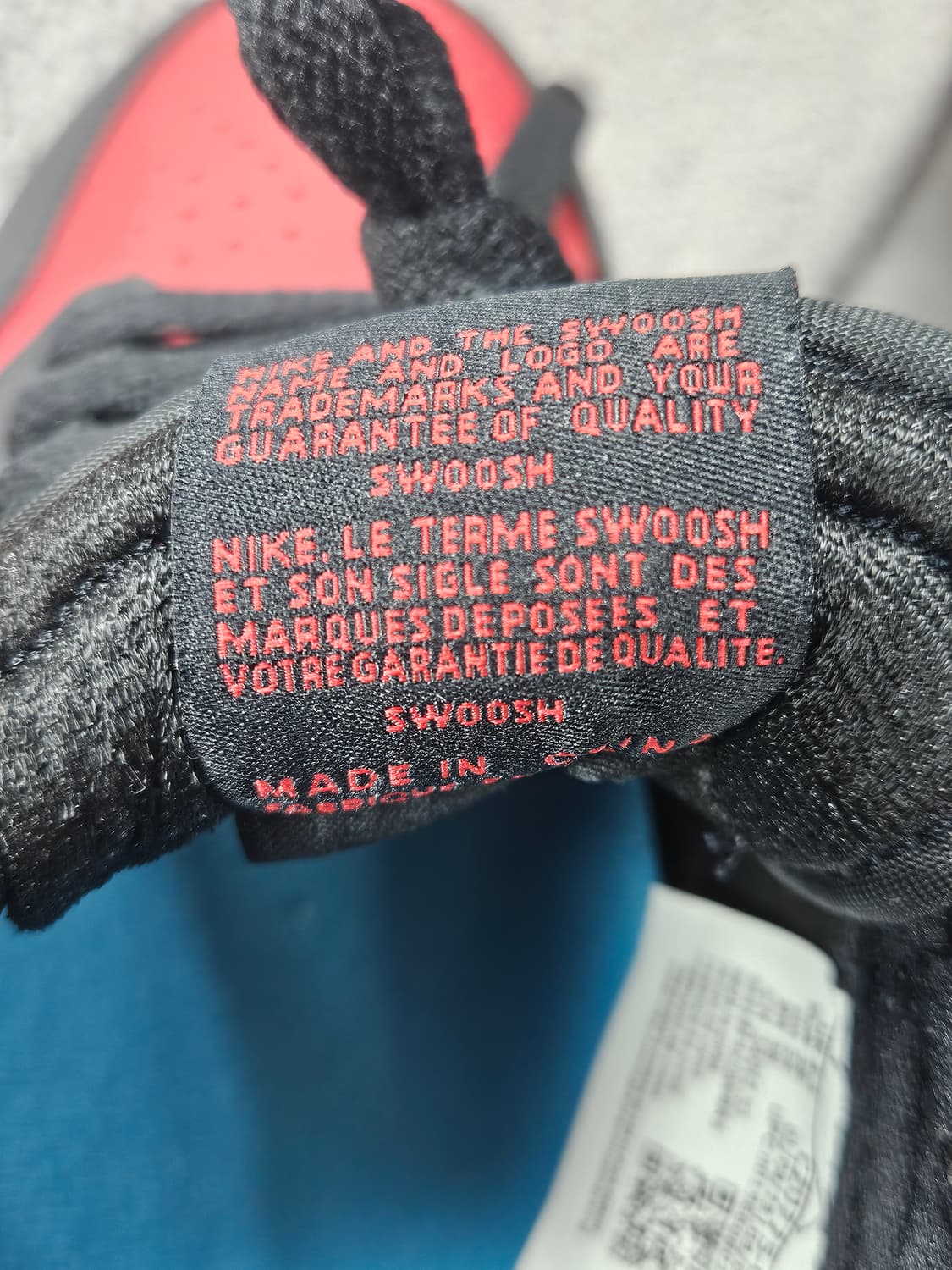 나이키 조던 1 노스캐롤라이나 투 시카고 스니커즈(240mm)/10666 상품이미지7