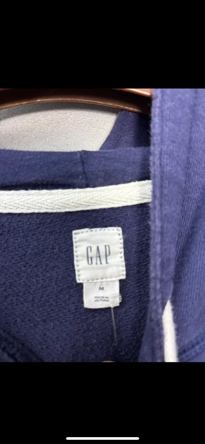 갭 네이비 핑크 후드집업 H1637 상품이미지5