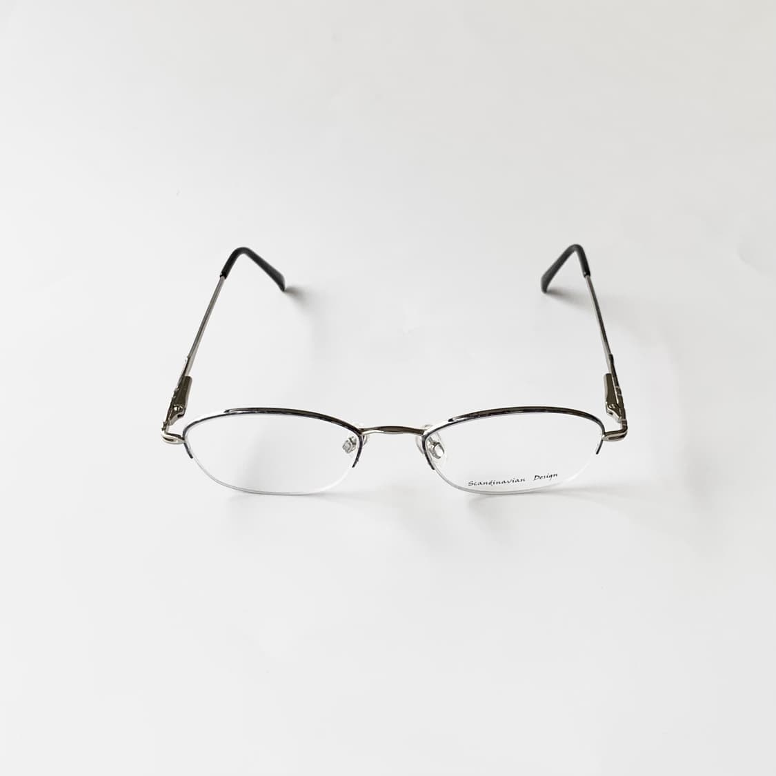 886 마블그레이 데드스탁 빈티지안경 반무테 초경량 클래식 픽키 상품이미지2