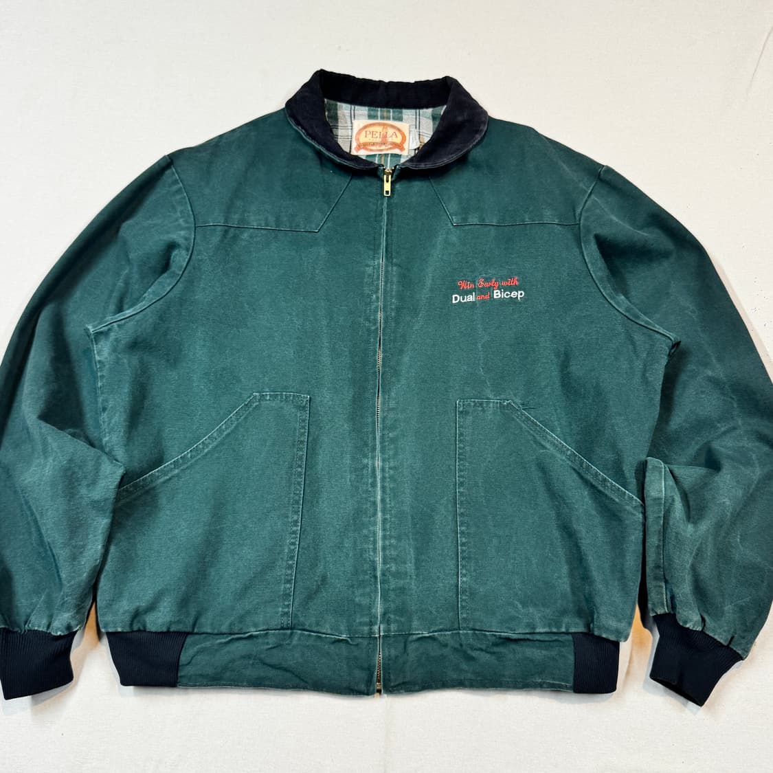 XL) Pella Products USA 덕캔버스 워크웨어 산타페 자켓 상품이미지2