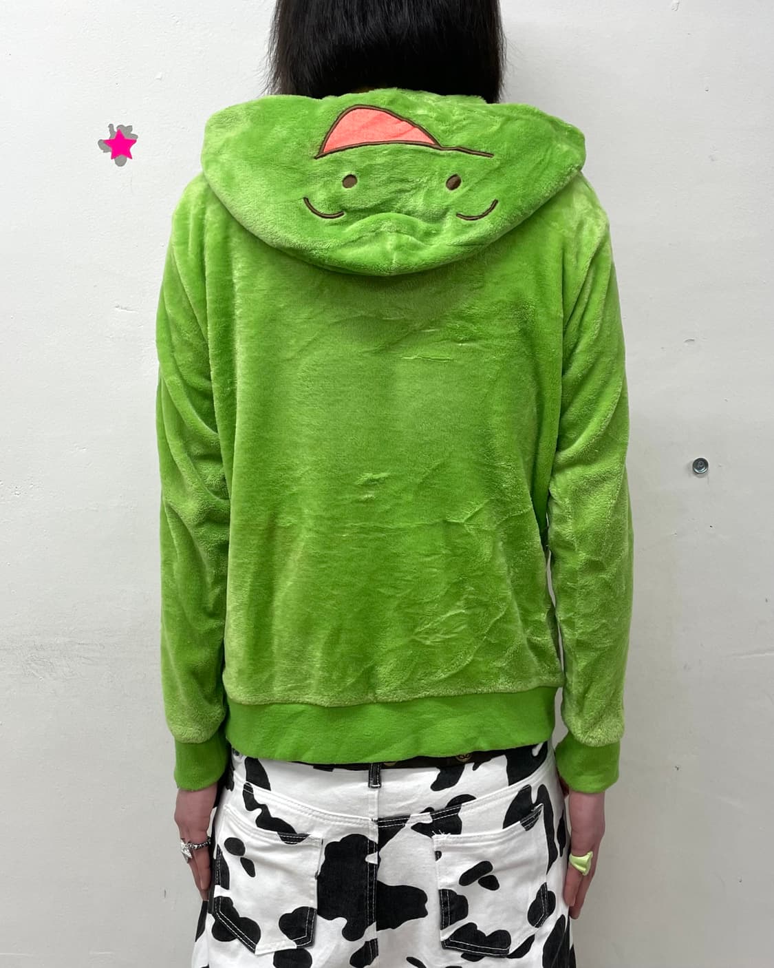 Turtle Fur Green Hood Zip-Up 상품이미지2