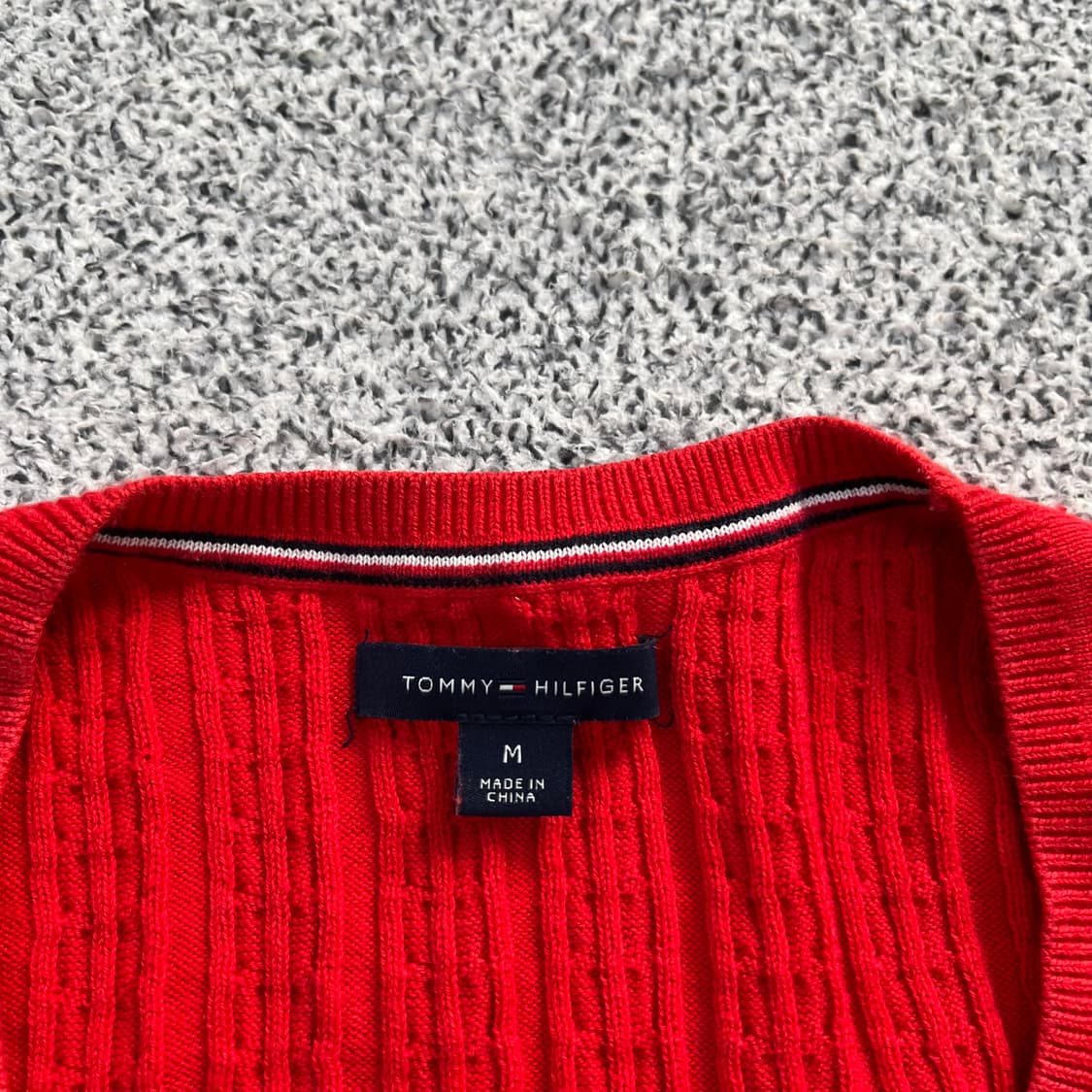 M 타미힐피거 여성 케이블 니트 0320M 상품이미지2