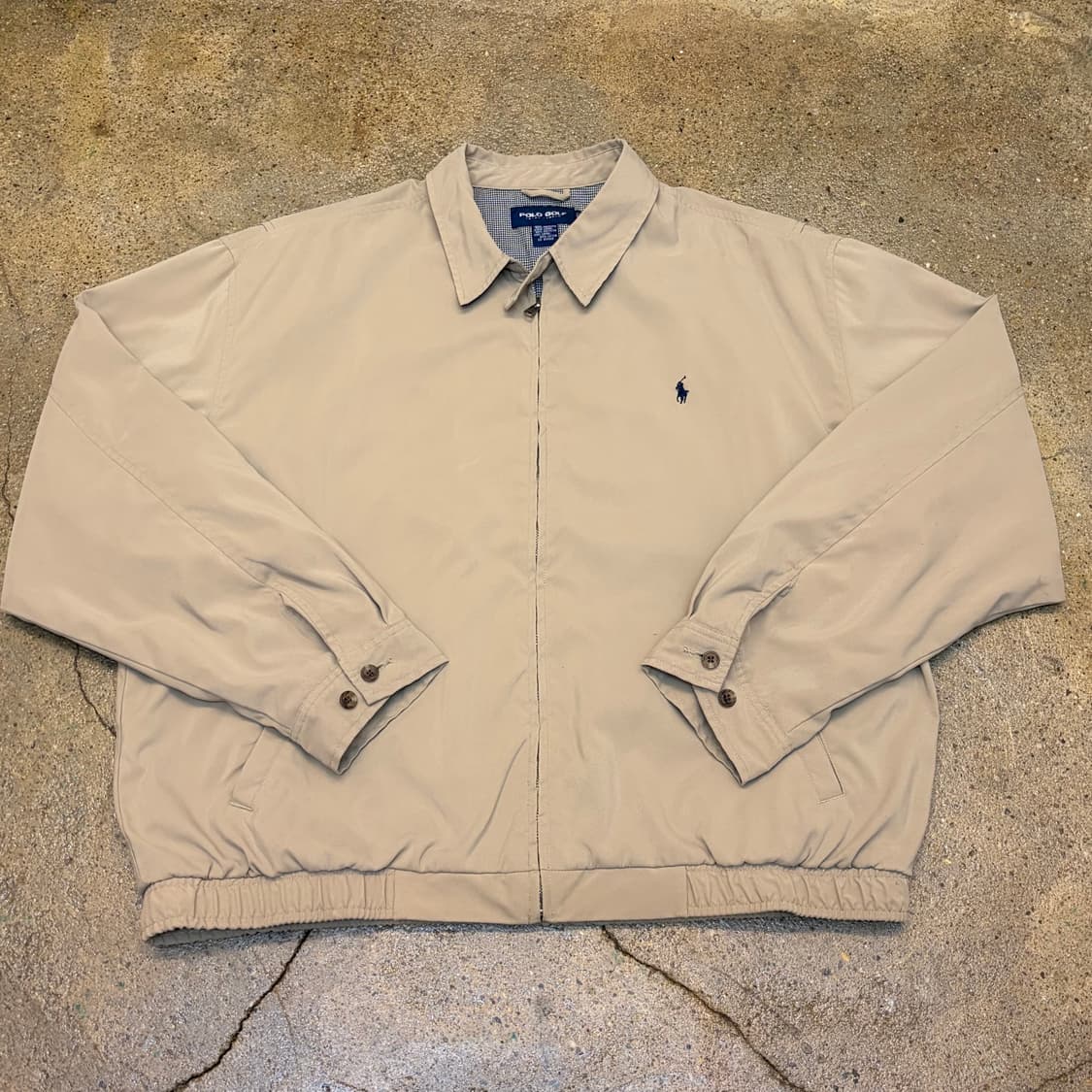 00s USA 빈티지 폴로랄프로렌 골프 스윙자켓 스윙탑 헤링본자켓 상품이미지1