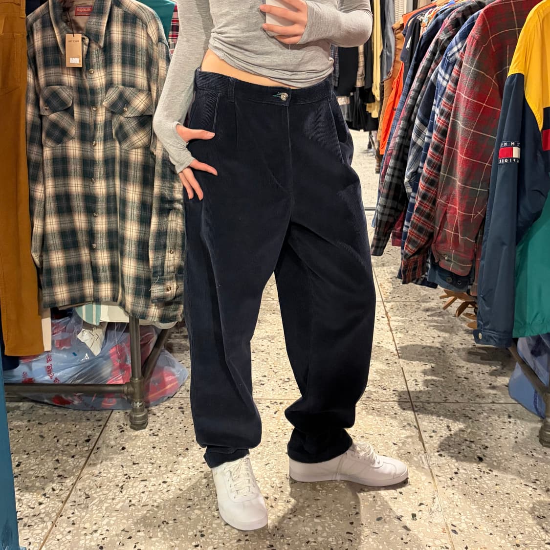 tommy Hilfiger 타미힐피거 코듀로이 와이드 팬츠 상품이미지2