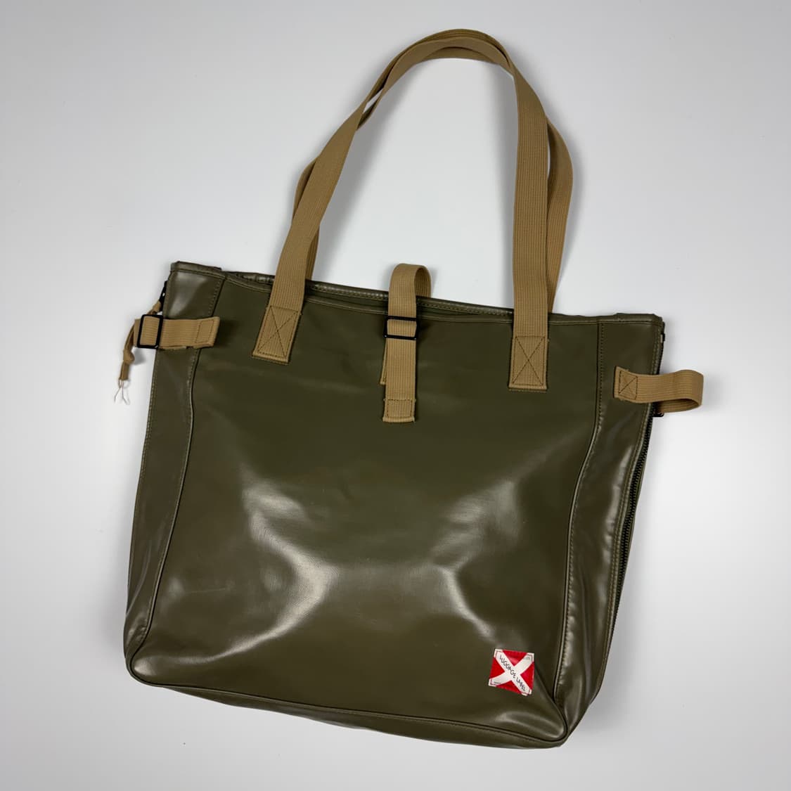 요시다포터 러기지라벨 라이너 토트백 올리브 상품이미지2