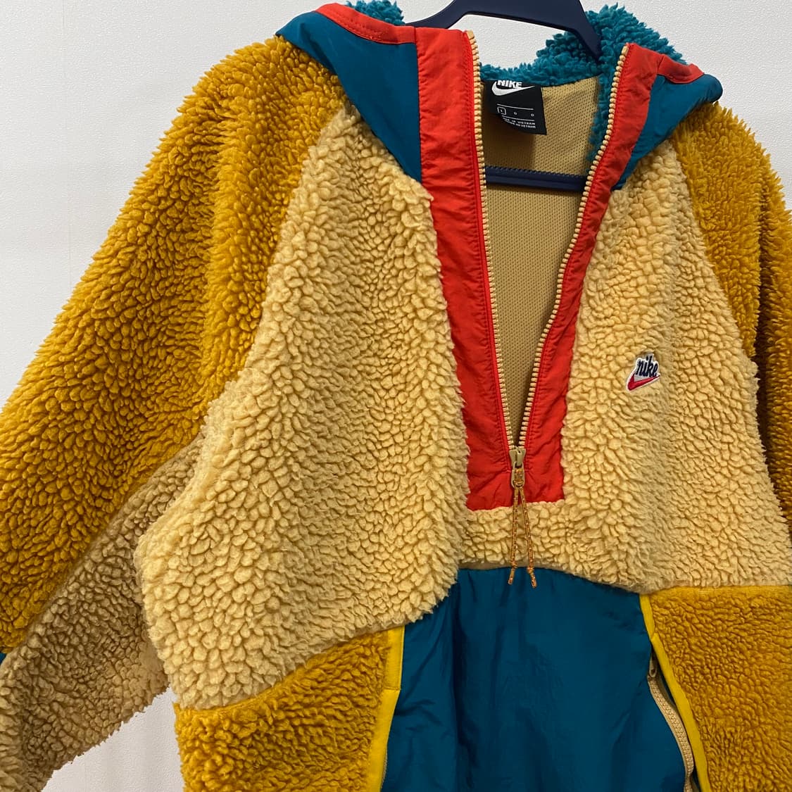 나이키 헤리티지 쉐르파 풀오버 플리스 아노락 상품이미지3