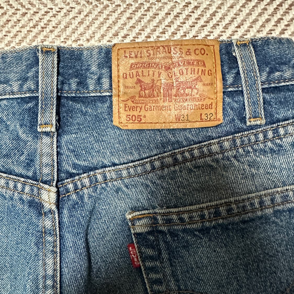 LEVI'S 505 90's vintage denum jeans 상품이미지3