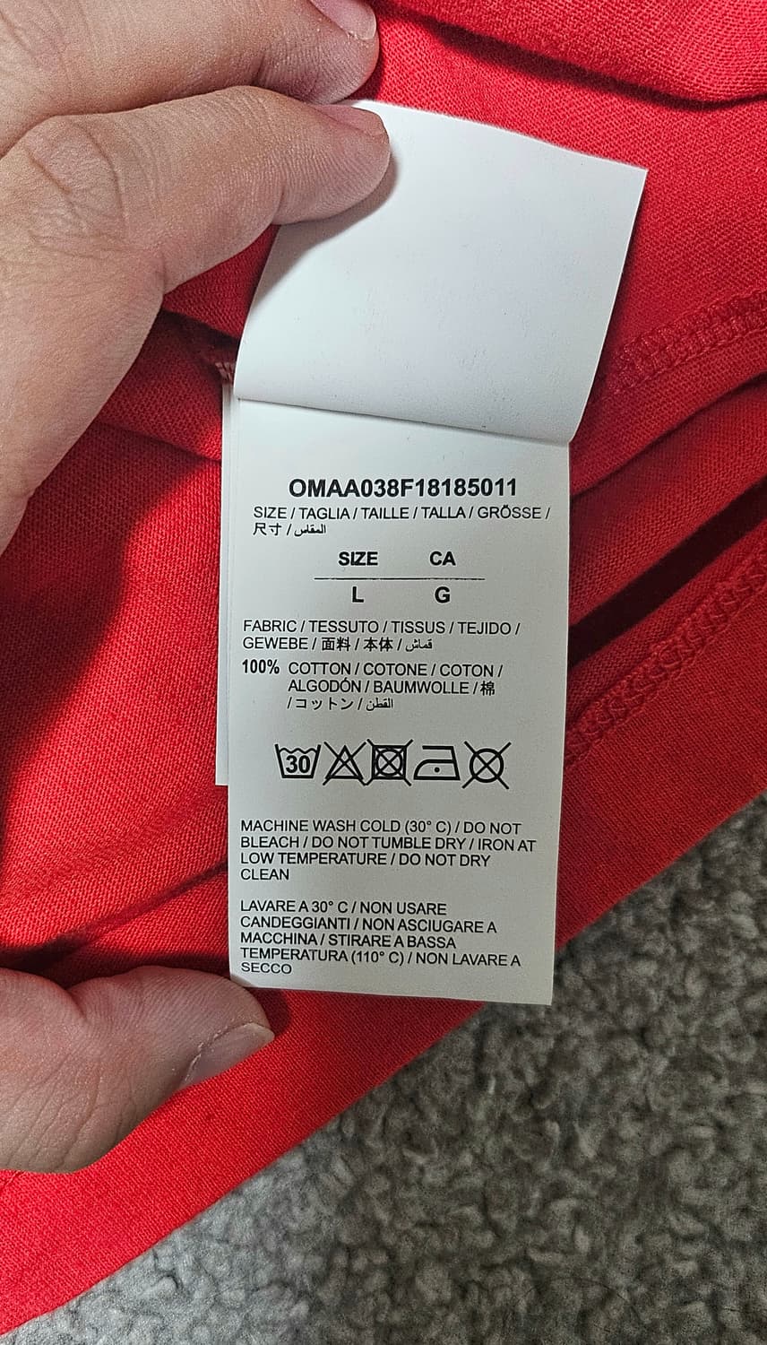 오프화이트 베르니니 티셔츠 상품이미지5