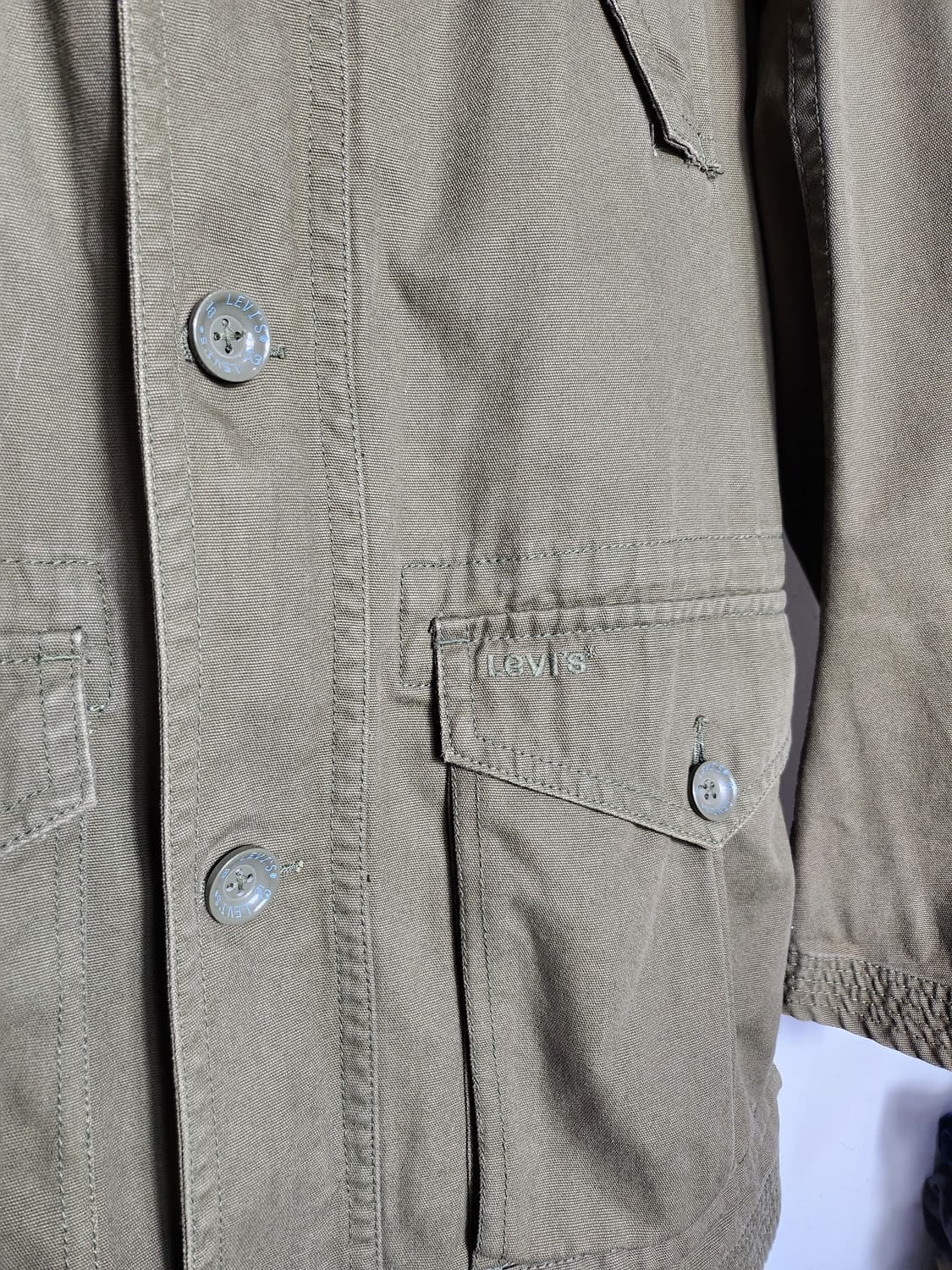 리바이스 밀리터리 후드 야상 자켓 상품이미지6