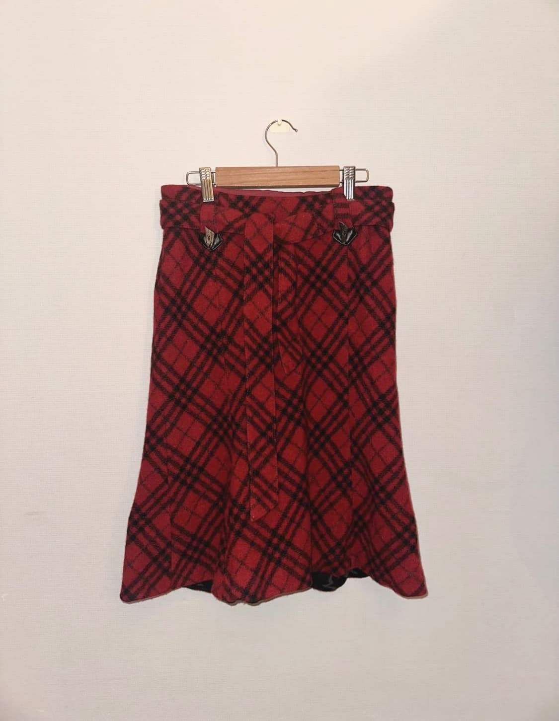 버버리 노바체크 미디 스커트 상품이미지1