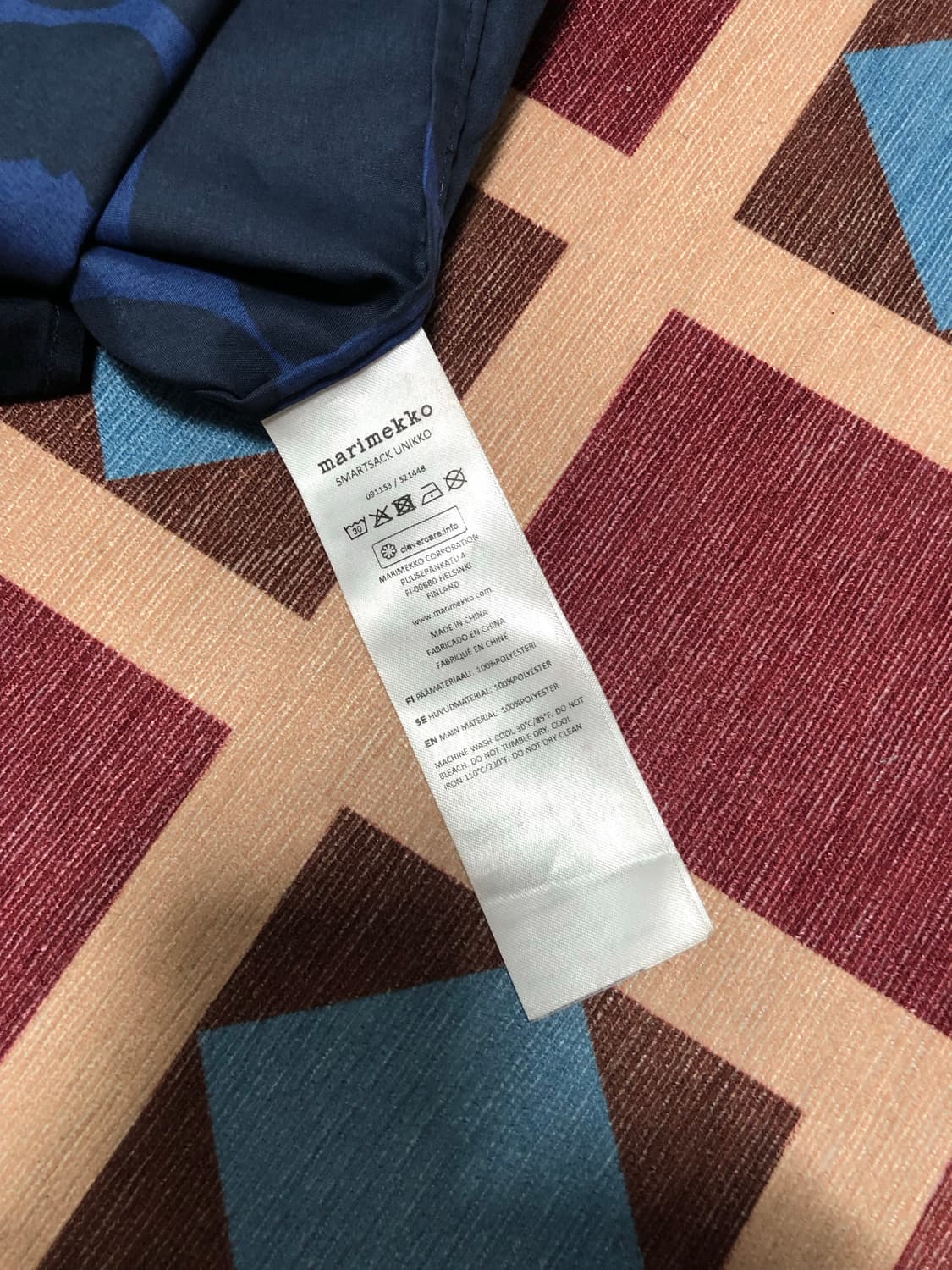 marimekko unikko 드로우스트링백 상품이미지5